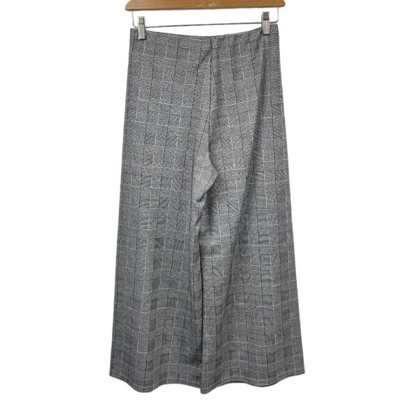 * Primark Plaid Wide Leg High Waist Jersey Culottes Size US 6 - Picture 3 of 5
